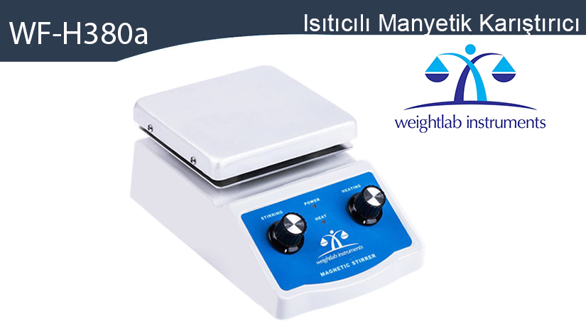 WEIGHTLAB WF-H380a Isıtıcılı Manyetik Karıştırıcı 380 °C / 2000 rpm / 5 L